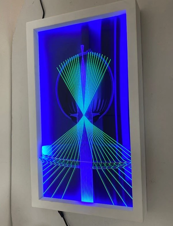 Optical Principle Acrylic Display