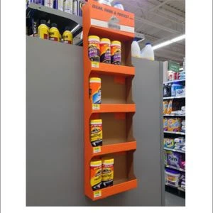 Stojak boczny na półkę w supermarkecie